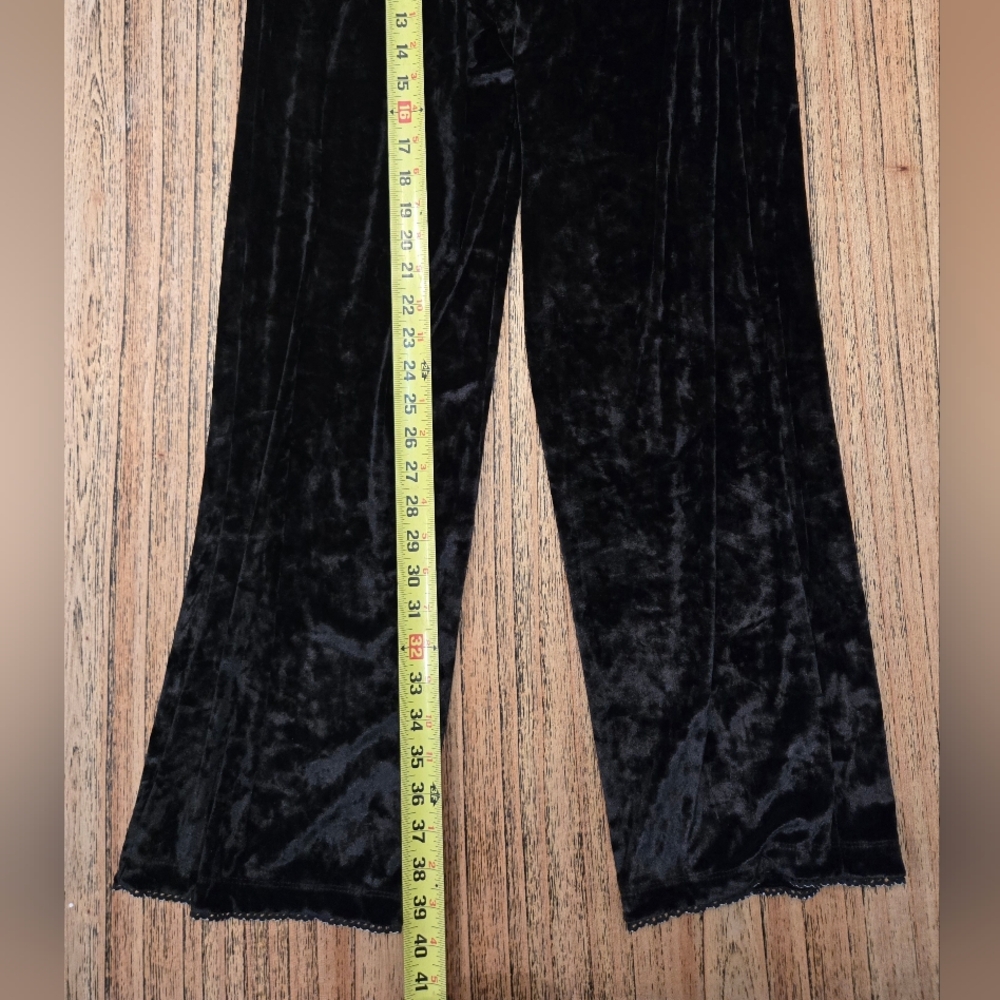 Jaclyn New York 2-Piece Pajama‎ Set Long Sleeve Shirt And Pants, Black, Small - Picture 12 of 13